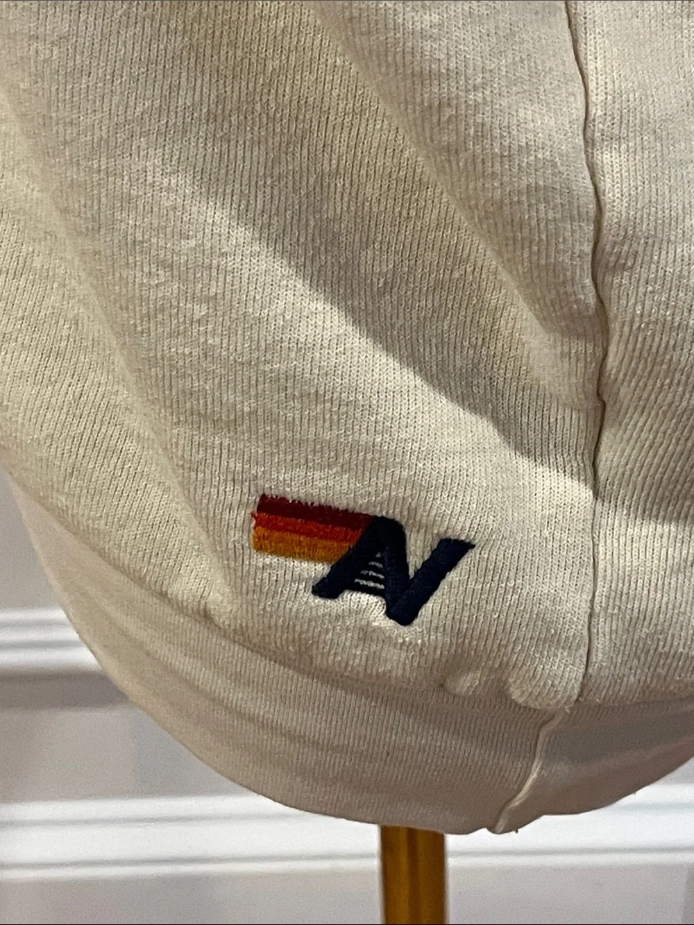 Aviator Nation Vintage White Logo Sweatshirt - Picture 8 of 14